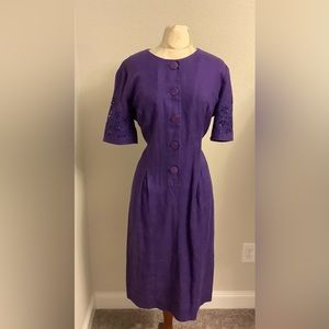 Purple Liz Claiborne dress